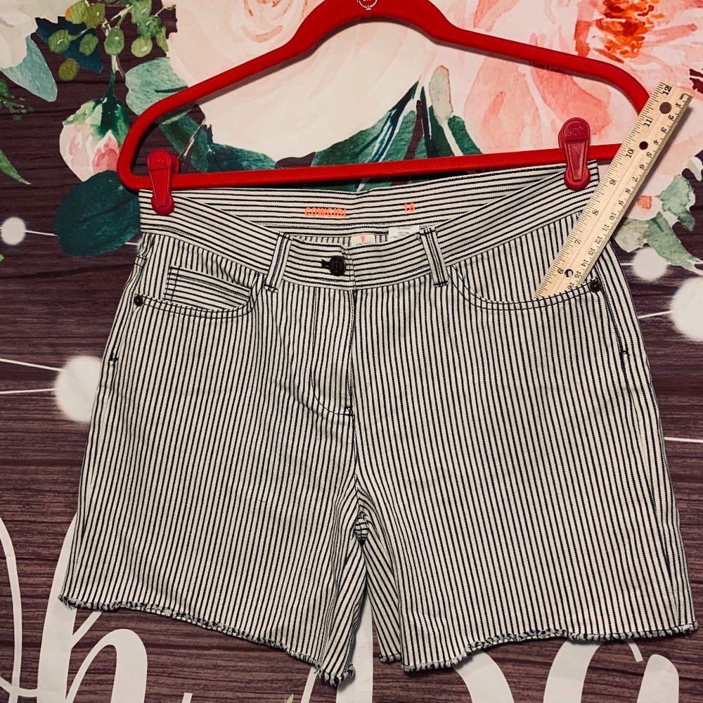 crewcuts x J.Crew Denim Shorts in Railroad Stripe